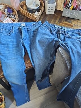 Nautica Blue Denim Jeans - Classic Indigo Wash